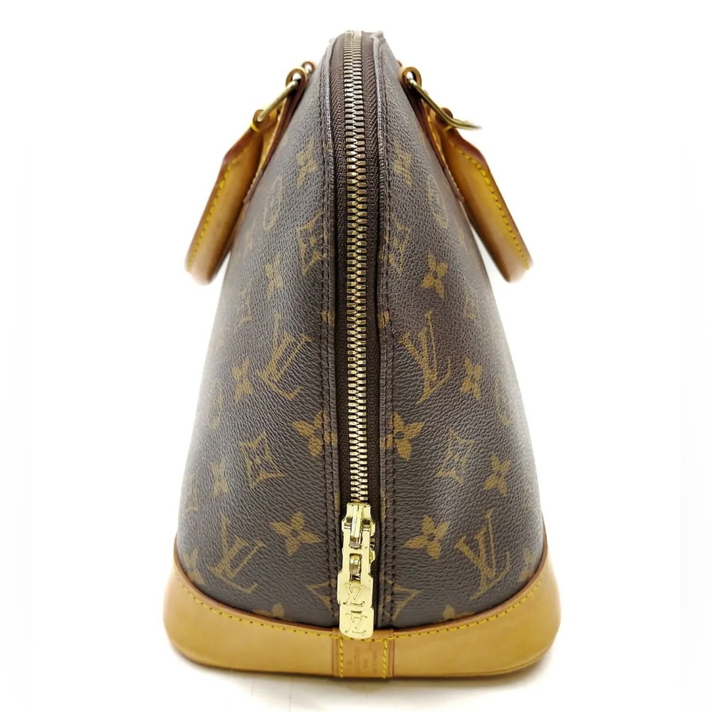Louis Vuitton LV Hand Bag Alma Brown Monogram - Picture 4 of 10